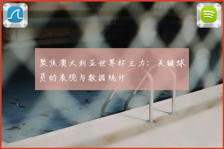 聚焦澳大利亚世界杯主力：关键球员的表现与数据统计